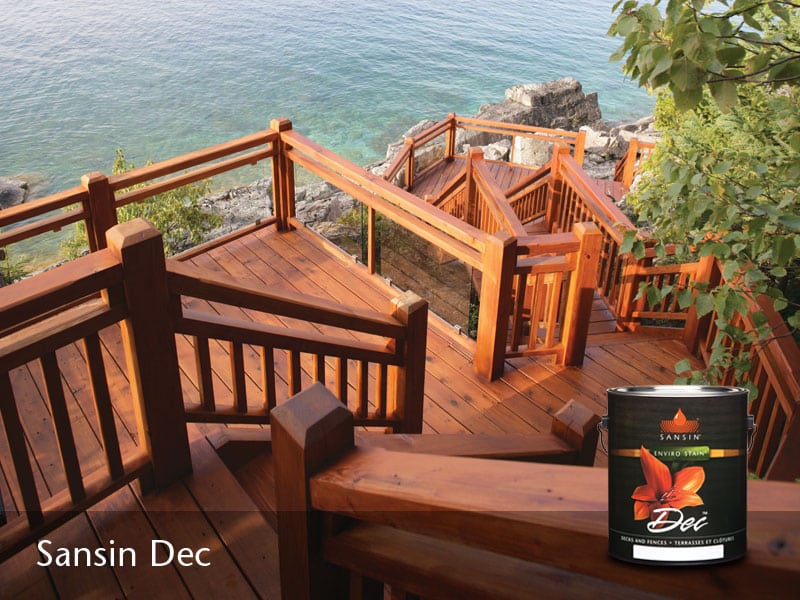 Sansin Heritage Red 92 Exterior Wood Stain Colour